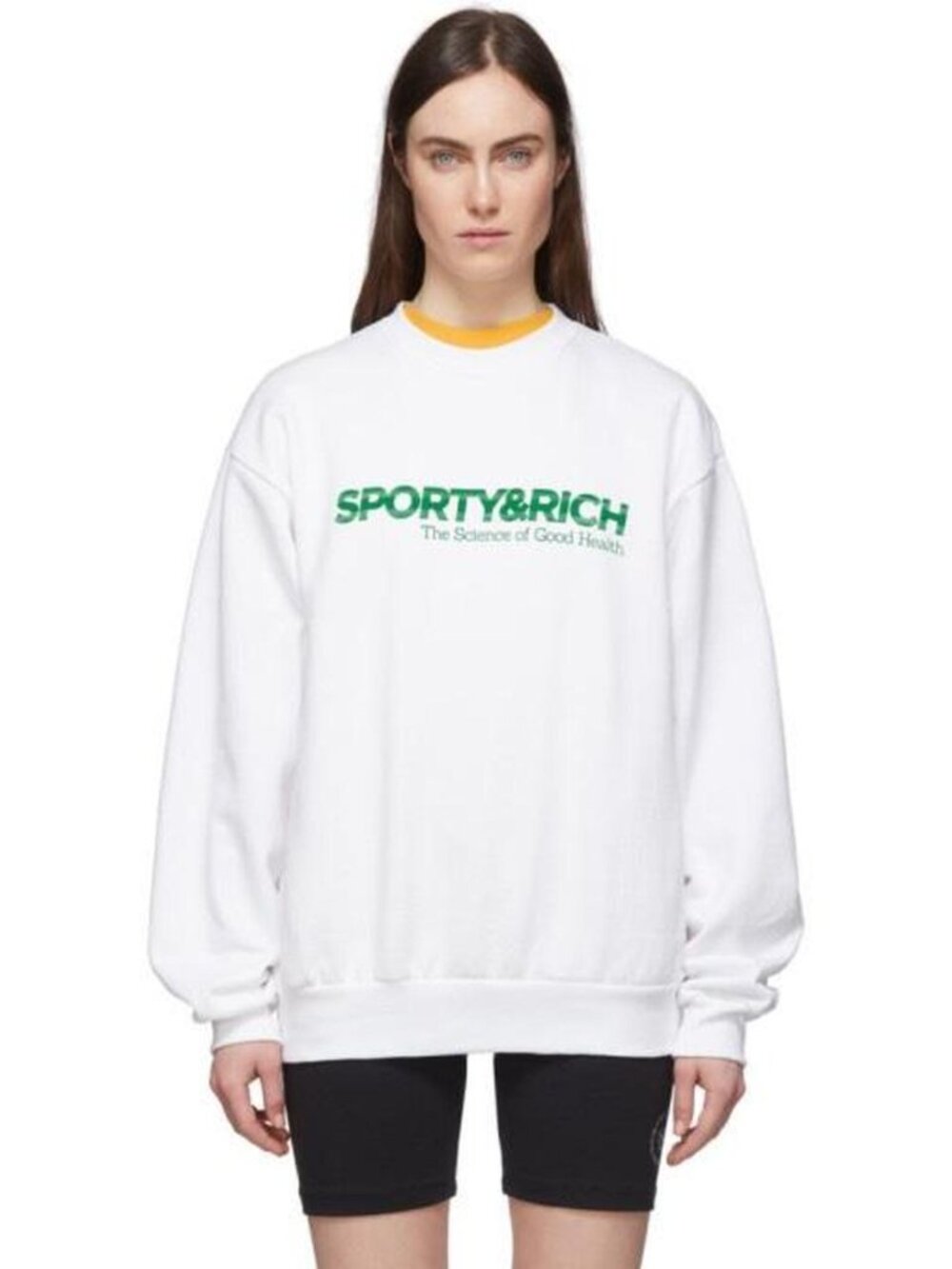 Sporty & Rich Women's White Sweatshirt